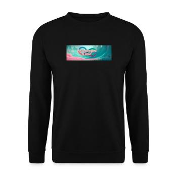 Neurodivergent & Valid - Sweat-shirt Unisexe - noir - Devant - Alina (178cm) & Michal (187cm)