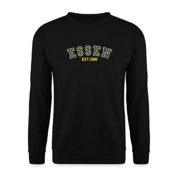 Essen Fondée en 1986 - Sweat-shirt Unisexe - noir - Devant - Alina (178cm) & Michal (187cm)
