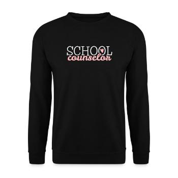 Conseiller scolaire Conseiller d’orientation professionnelle - Sweat-shirt Unisexe - noir - Devant - Alina (178cm) & Michal (187cm)
