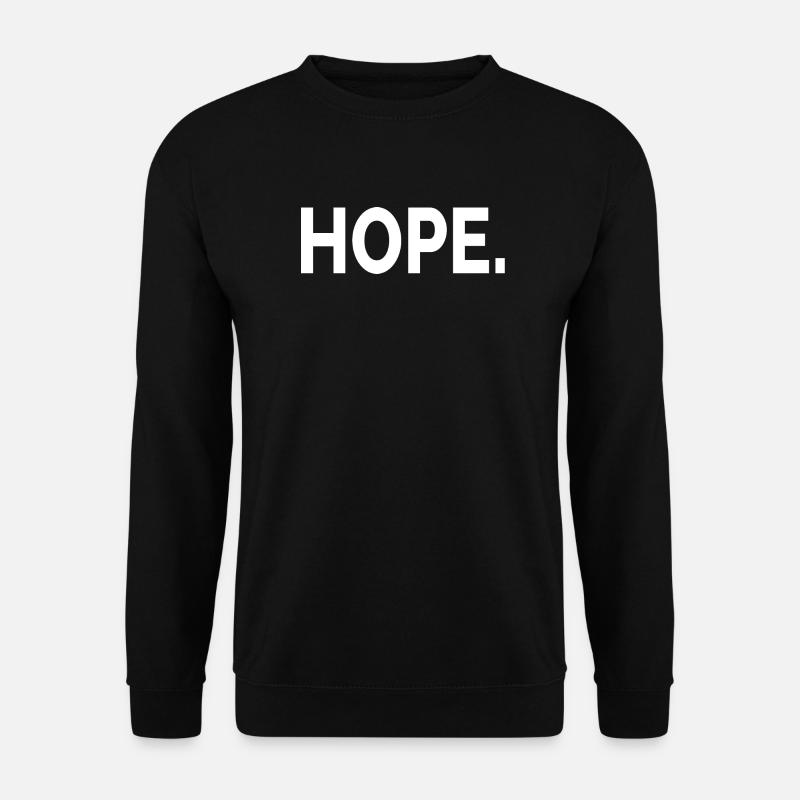 Retro - Hope - Unisex Sweatshirt - black