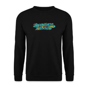 BH - Unisex Sweatshirt - black - Front - Alina (178cm) & Michal (187cm)