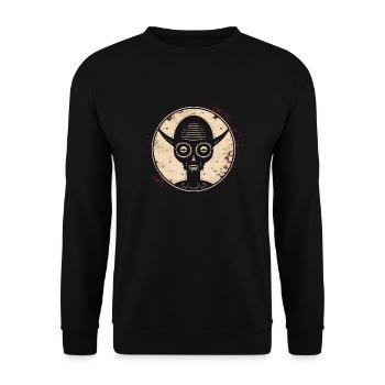 Curiosité galactique - Sweat-shirt Unisexe - noir - Devant - Alina (178cm) & Michal (187cm)