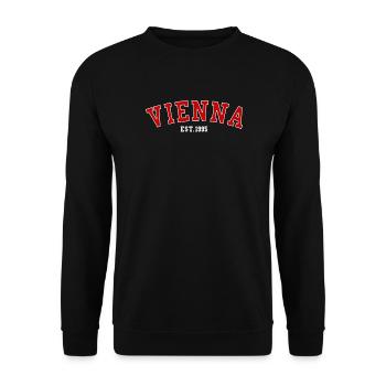 Vienna_Est_1995 - Sweat-shirt Unisexe - noir - Devant - Alina (178cm) & Michal (187cm)