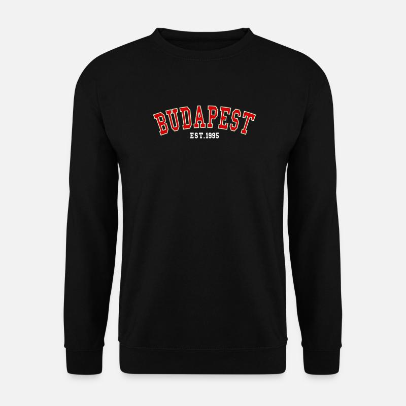 Budapest_Est_1995 - Unisex Sweatshirt - black