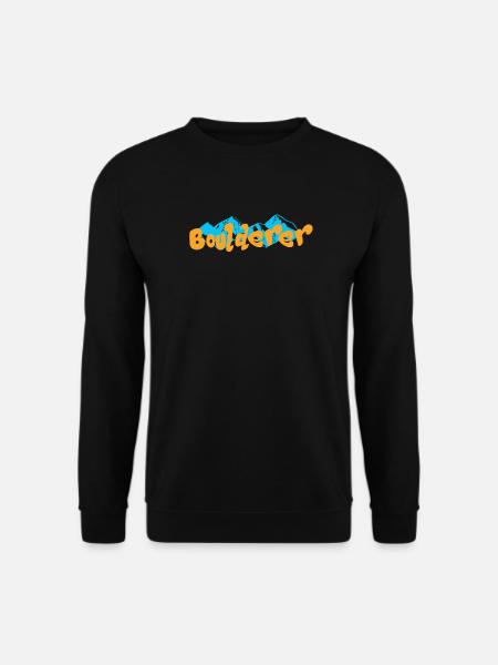 Bouldering Boulderer - Unisex Sweatshirt - black