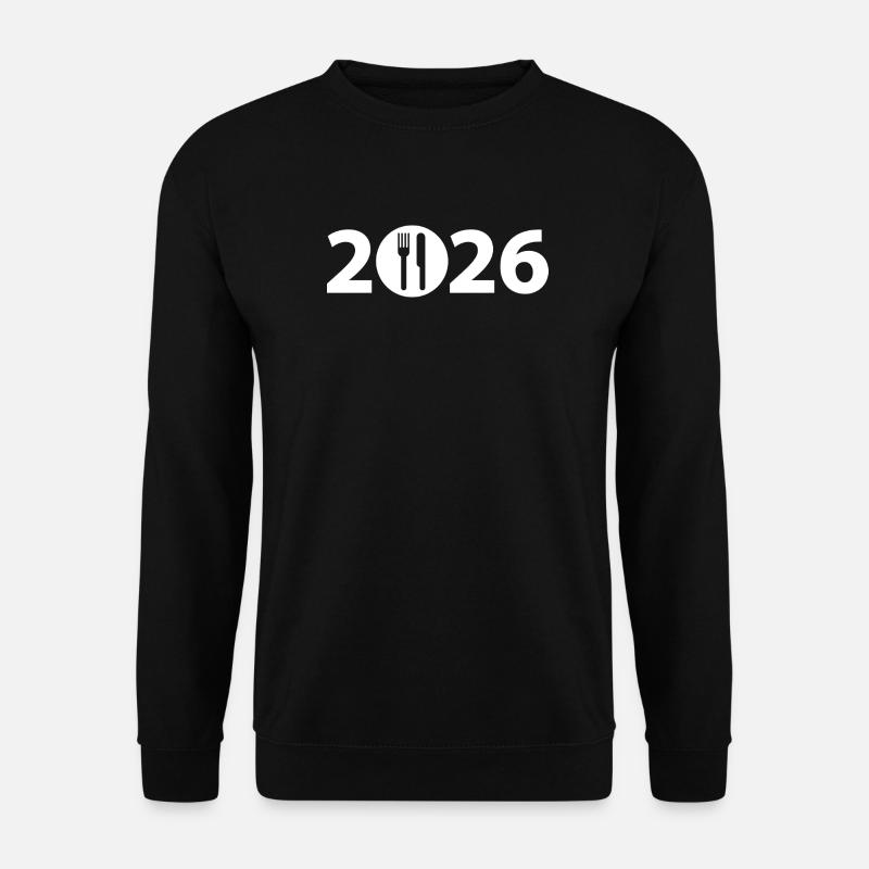 Chef 2026, Koch 2026, Restaurant 2026 - Unisex Pullover - Schwarz