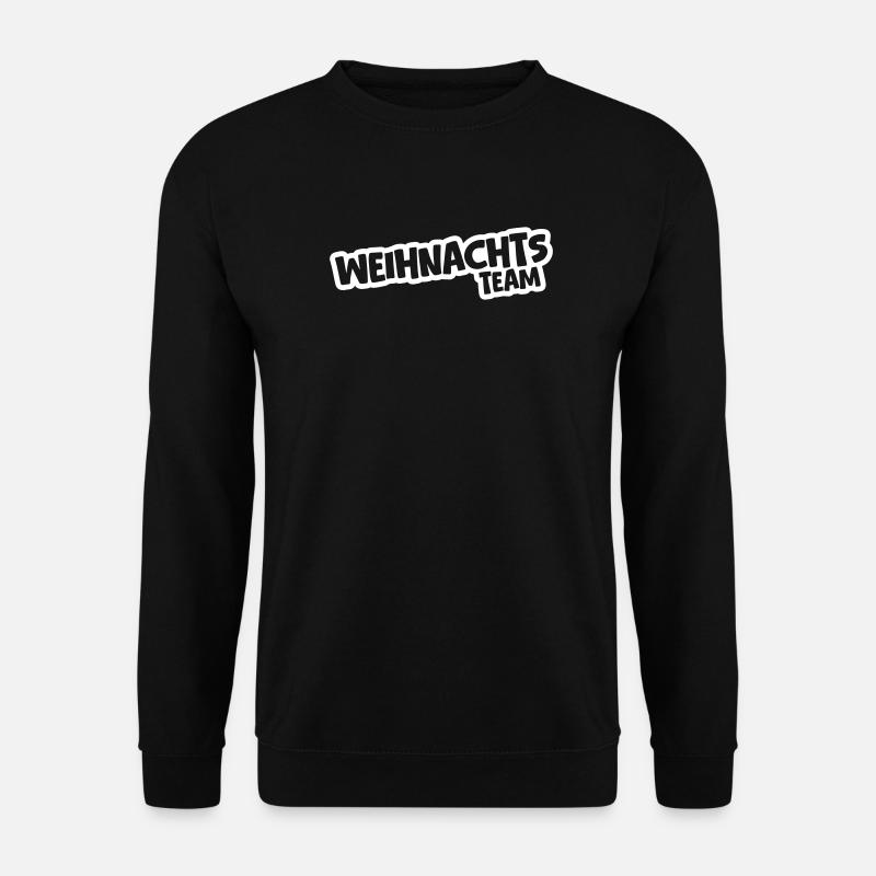 Weihnachts Team - Unisex Pullover - Schwarz