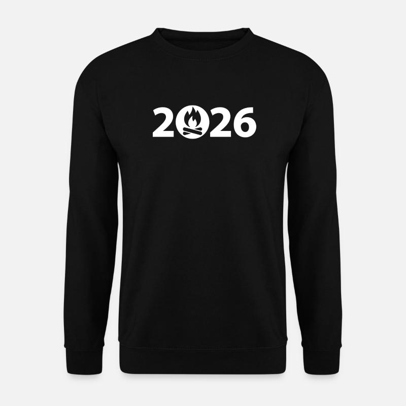 Campfire 2026, Camping 2026 - Unisex Sweatshirt - black