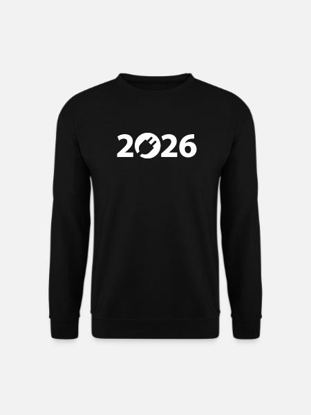 Electrician 2026, Electronics Technician 2026 - Unisex Sweatshirt - black