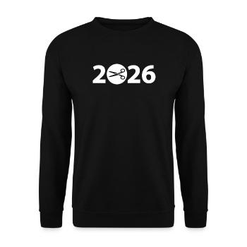 Tailor 2026, Handwork 2026 - Sweat-shirt Unisexe - noir - Devant - Alina (178cm) & Michal (187cm)