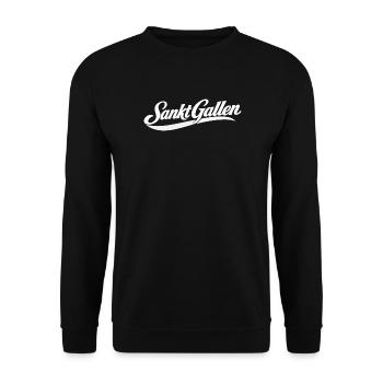 Sankt Gallen - Unisex Pullover - Schwarz - Vorne - Alina (178cm) & Michal (187cm)