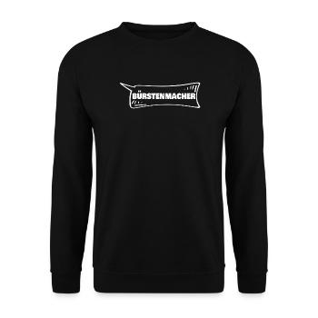 Trainee Buerstenmach - Unisex Sweatshirt - black - Front - Alina (178cm) & Michal (187cm)