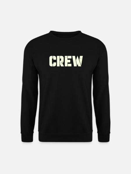 crew - Unisex Sweatshirt - black