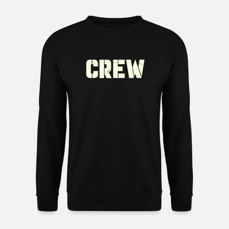 crew - Unisex Sweatshirt - black