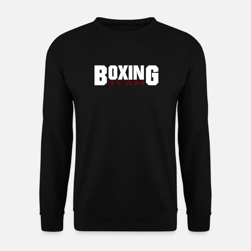 Boxing Team Design - Unisex Sweatshirt - black