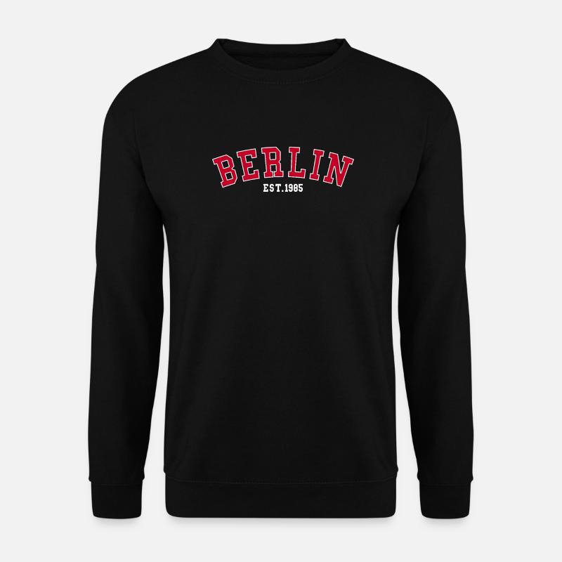 Berlin_Est_1985 - Unisex Sweatshirt - black