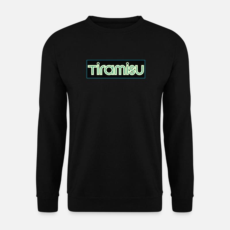 Triamisu Neon Retro - Unisex Pullover - Schwarz