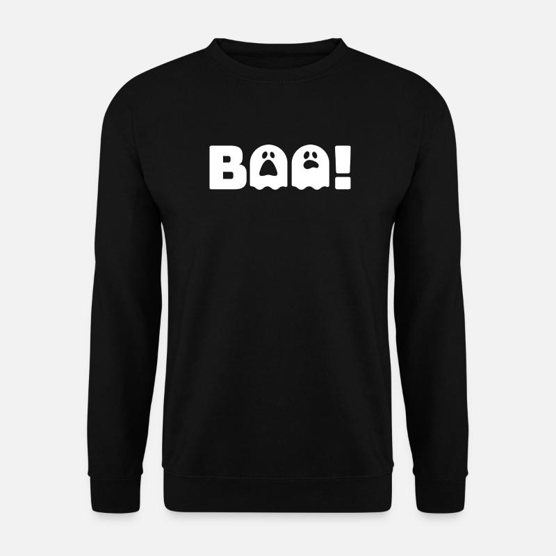 Boo2_White - Unisex Pullover - Schwarz