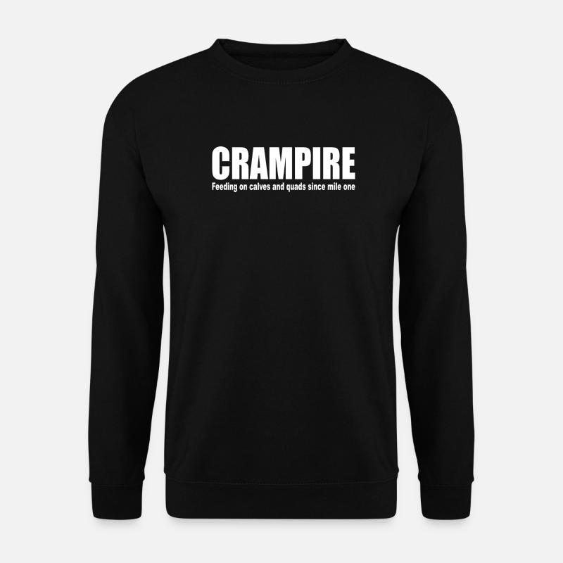 CRIMPE, MOLLETS QUADRUPLES MARATHON Vampire - Sweat-shirt Unisexe - noir