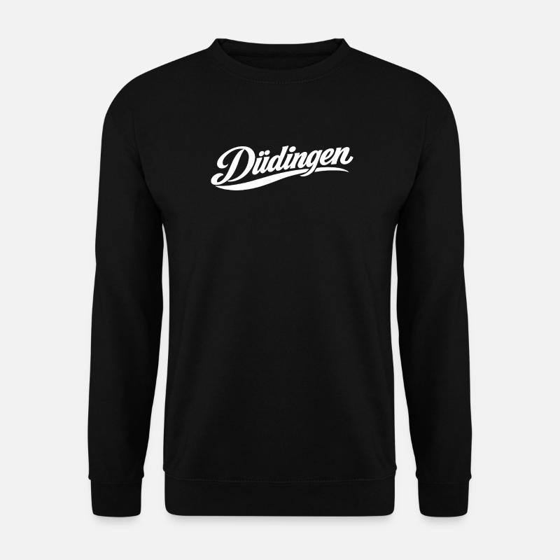 Düdingen Freiburg - Unisex Pullover - Schwarz
