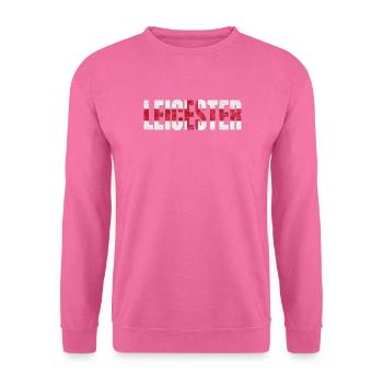 Leicester England - Unisex Sweatshirt - pink - Front
