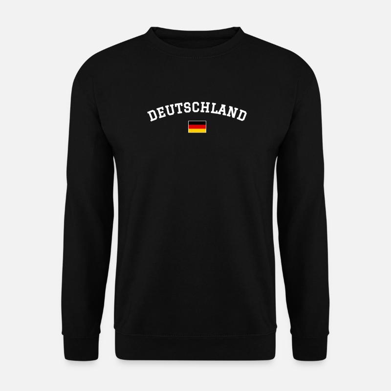 Germany Flag Minimum - Unisex Sweatshirt - black