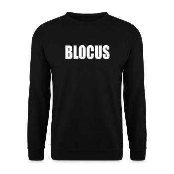 Blockade - Unisex Pullover - Schwarz - Vorne - Alina (178cm) & Michal (187cm)