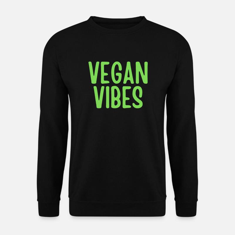 Vegan Vibes - Unisex Sweatshirt - black