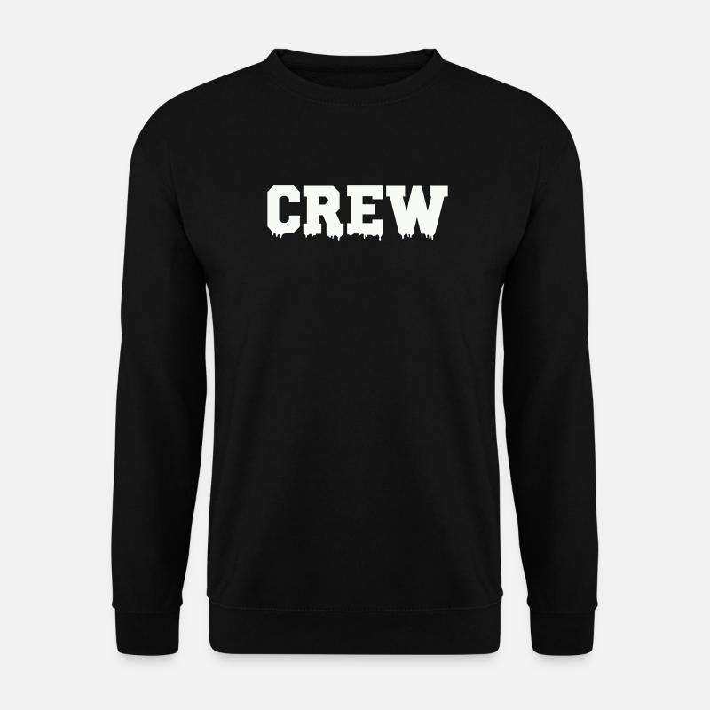 crew - Unisex Pullover - Schwarz