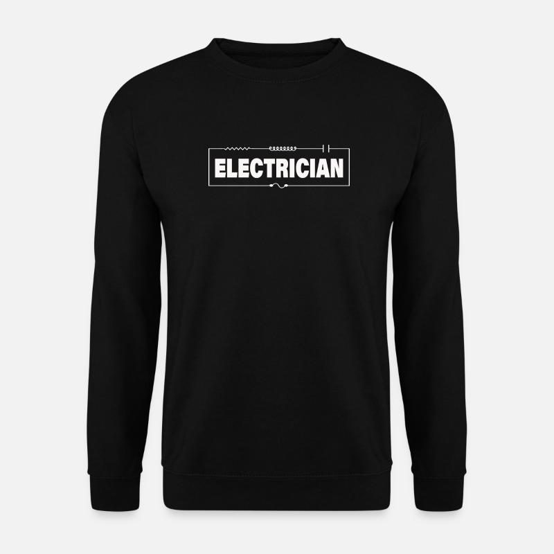 ELECTRICIAN - Unisex Pullover - Schwarz