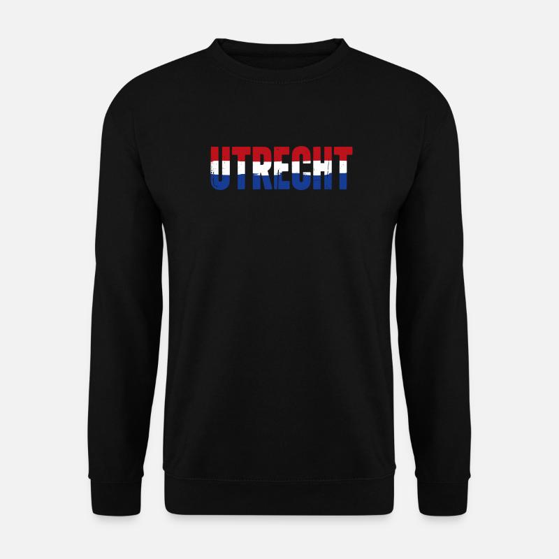 Utrecht Niederlande - Unisex Pullover - Schwarz