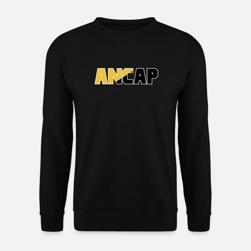 Anarchy Capitalism Flag 4 ancap - Unisex Sweatshirt - black