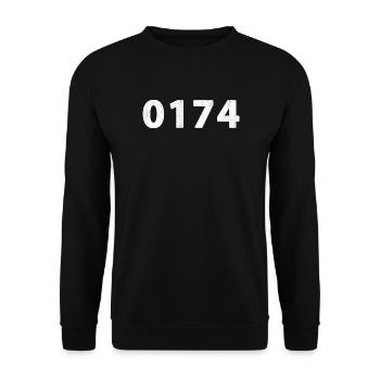 0174 Naaldwijk Monster Wateringen Poeldijk De Lier - Sweat-shirt Unisexe - noir - Devant - Alina (178cm) & Michal (187cm)