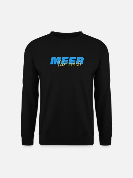 MER pour moi - Sweat-shirt Unisexe - noir