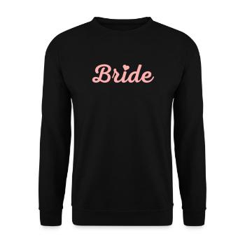 Équipe Bride ! Personnalisable - Sweat-shirt Unisexe - noir - Devant - Alina (178cm) & Michal (187cm)