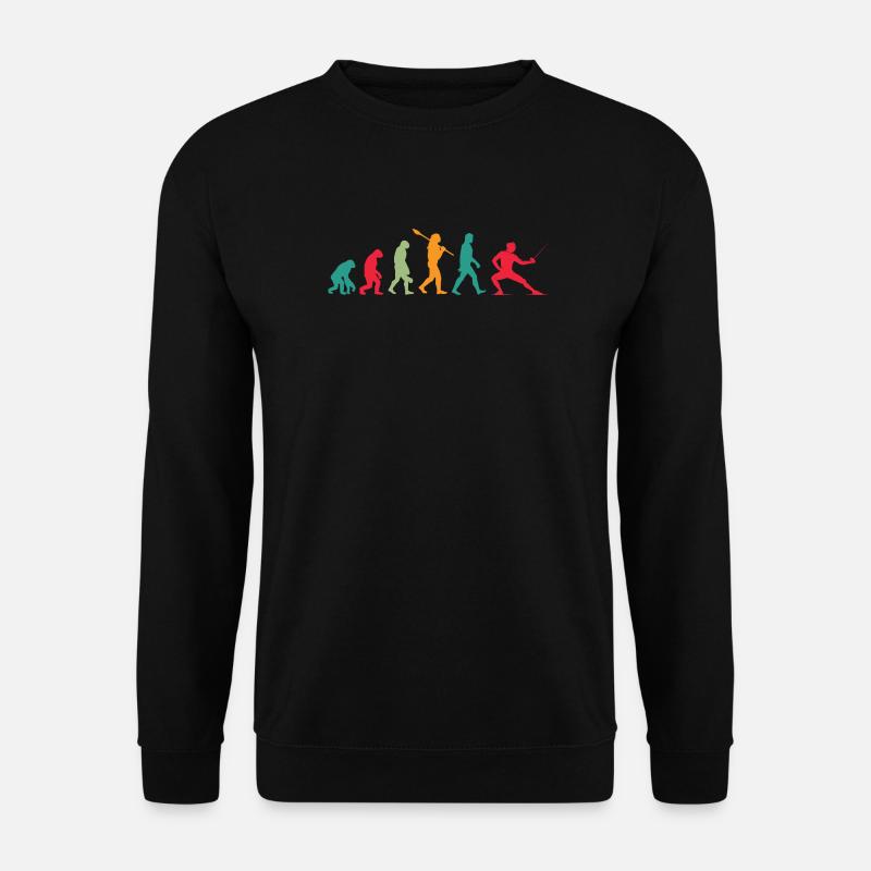 Fencing Evolution - Unisex Sweatshirt - black