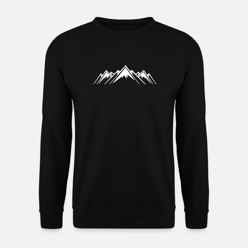 Mountains Mountain Mountains - Unisex Sweatshirt - black