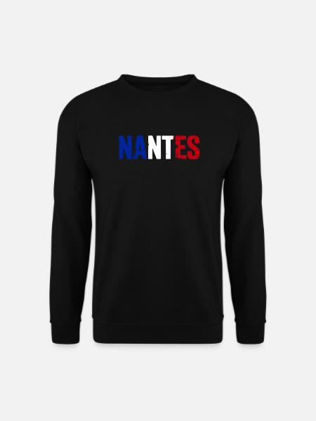 Nantes Frankreich - Unisex Pullover - Schwarz