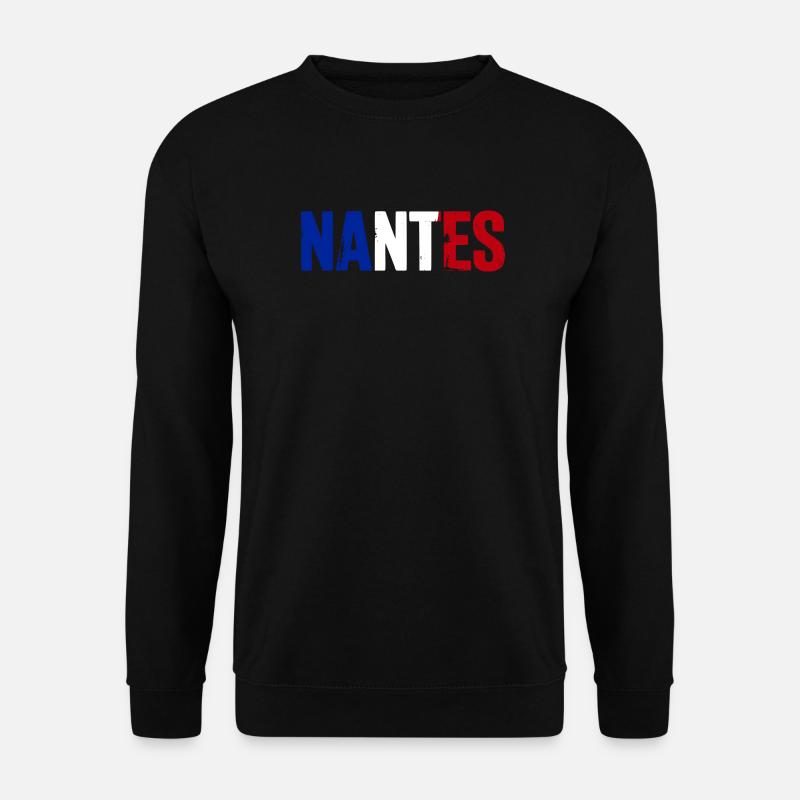 Nantes Frankreich - Unisex Pullover - Schwarz