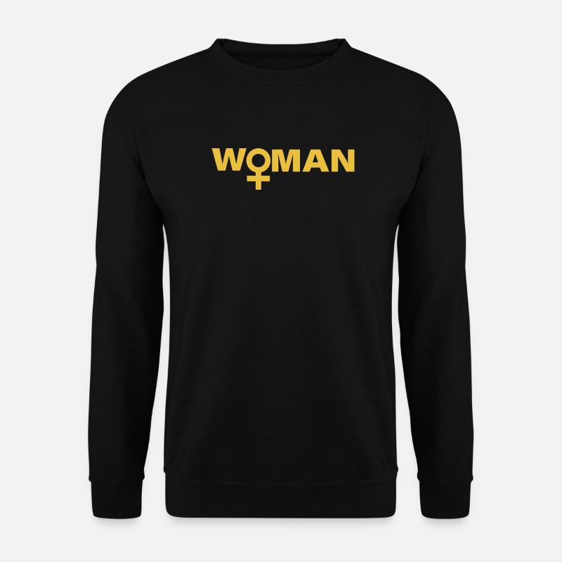 WOMAN - Unisex Pullover - Schwarz