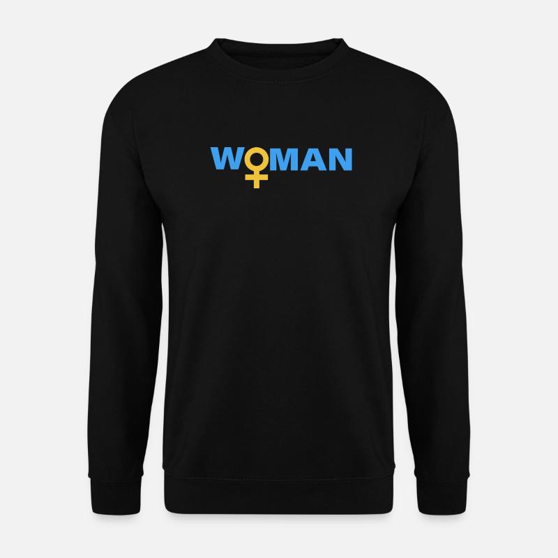 WOMAN - Unisex Pullover - Schwarz