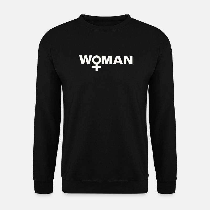WOMAN - Unisex Pullover - Schwarz