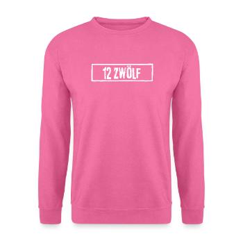 12 Twelve Birthday Rock Grunge - Unisex Sweatshirt - pink - Front