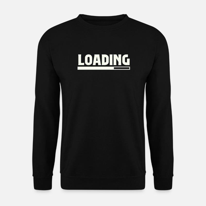 Loading - Unisex Sweatshirt - black