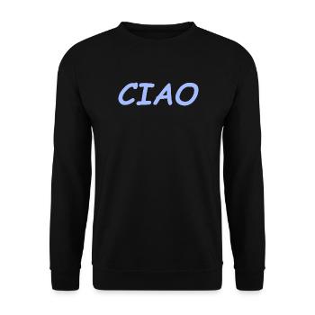 CIAO - Unisex Pullover - Schwarz - Vorne - Alina (178cm) & Michal (187cm)