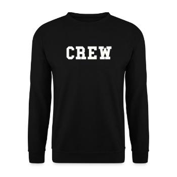 équipage - Sweat-shirt Unisexe - noir - Devant - Alina (178cm) & Michal (187cm)
