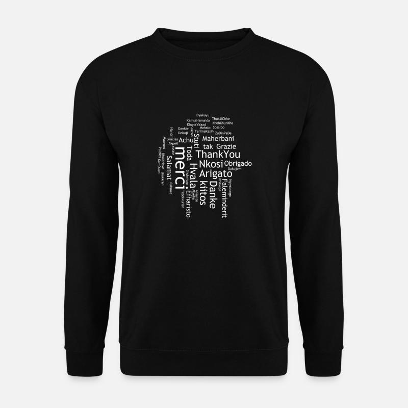 Danke - Unisex Pullover - Schwarz