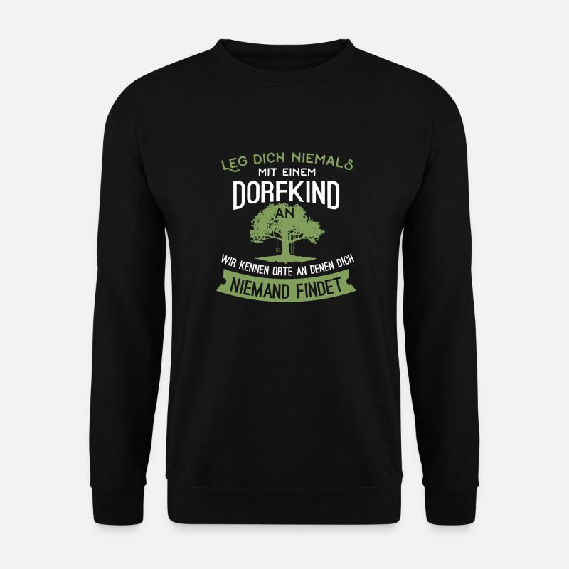 Dorfkind Baumhaus - Unisex Pullover - Schwarz