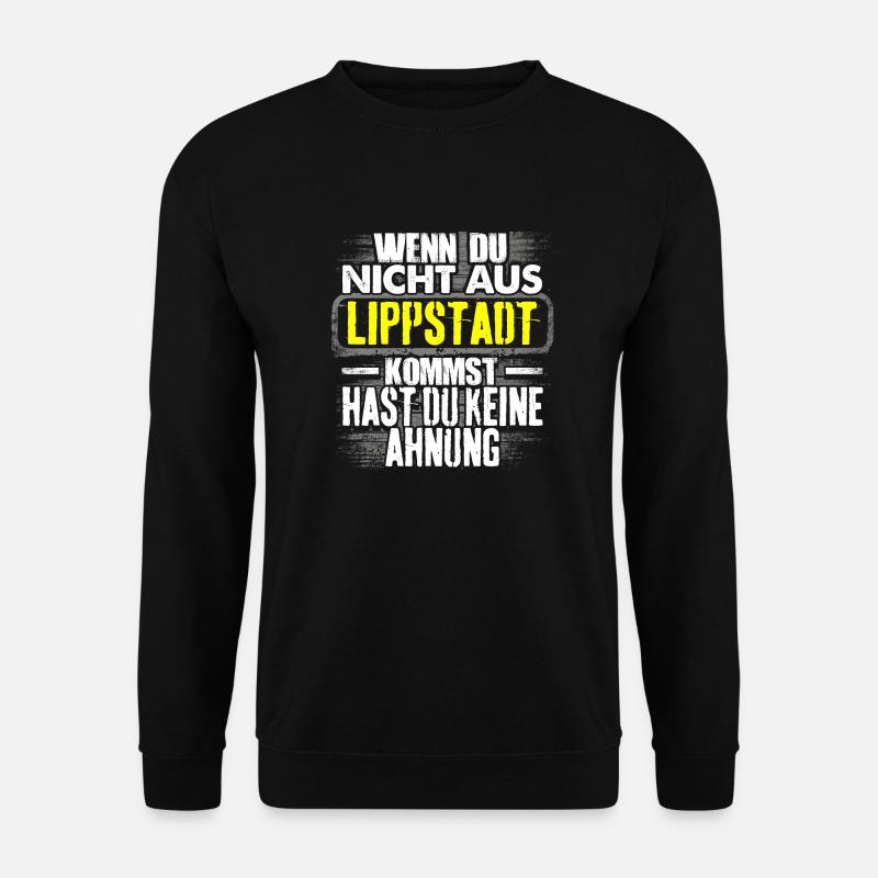 LIPPSTADT - Ahnung - Unisex Pullover - Schwarz