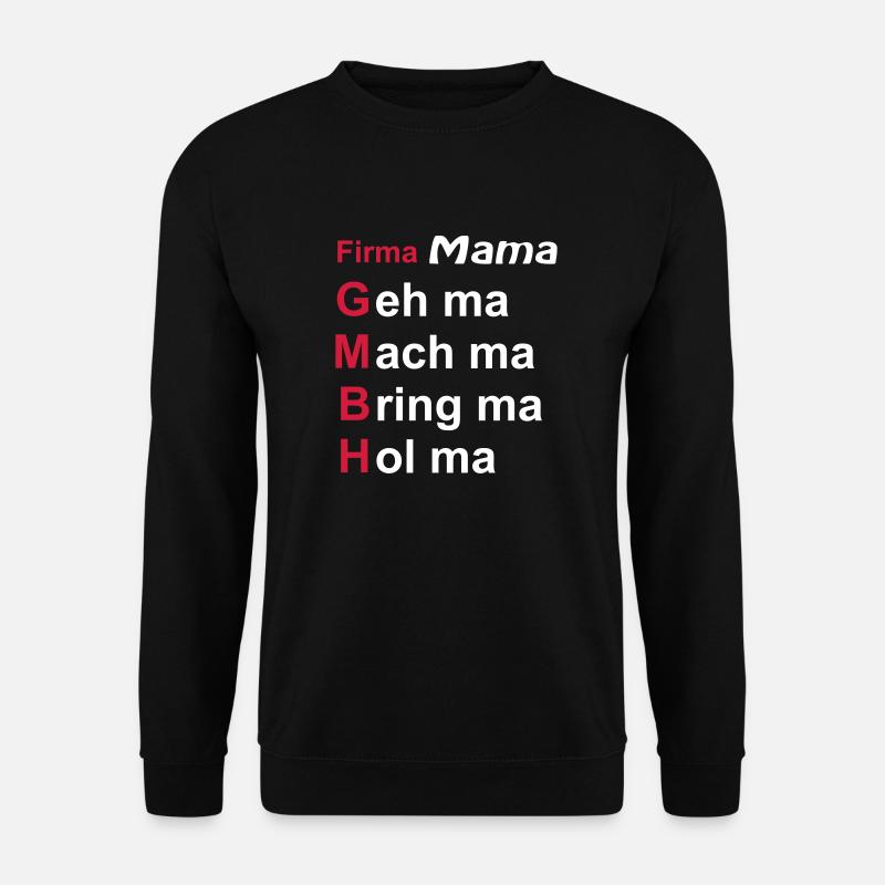 firma mama - Unisex Sweatshirt - black